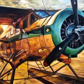 Aerial Adventurer, 36x48, Oil on Canvas, $2500