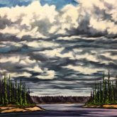 August Afternoon, 16X20, Oil on Canvas, $550