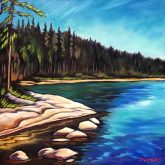 Deja Blue, 20x20, Oil on Canvas, $750