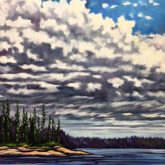 Northern Island Paradise, 18X24, Oil on Canvas, $800