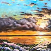 Set Adrift on Memory Bliss, 20x24, Oil on Canvas, $950