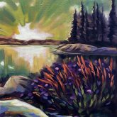 Sunburst, 11x14, Oil on Canvas, $275
